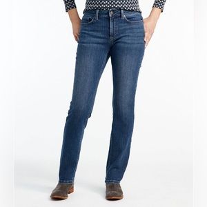 NWT L.L. Bean | Women's BeanFlex Jeans, Favorite Fit Straight-Leg